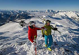 Steinplatte Freeski Wilder Kaiser