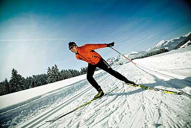 Langlaufen - klassisch oder Skating - über 150 Loipen im PillerseeTal