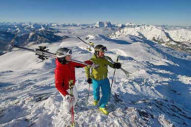 Freeski - Tiefschnee und Abfahrten abseits der Pisten