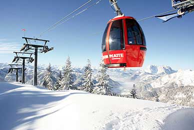 Gondelbahn Steinplatte Waidring